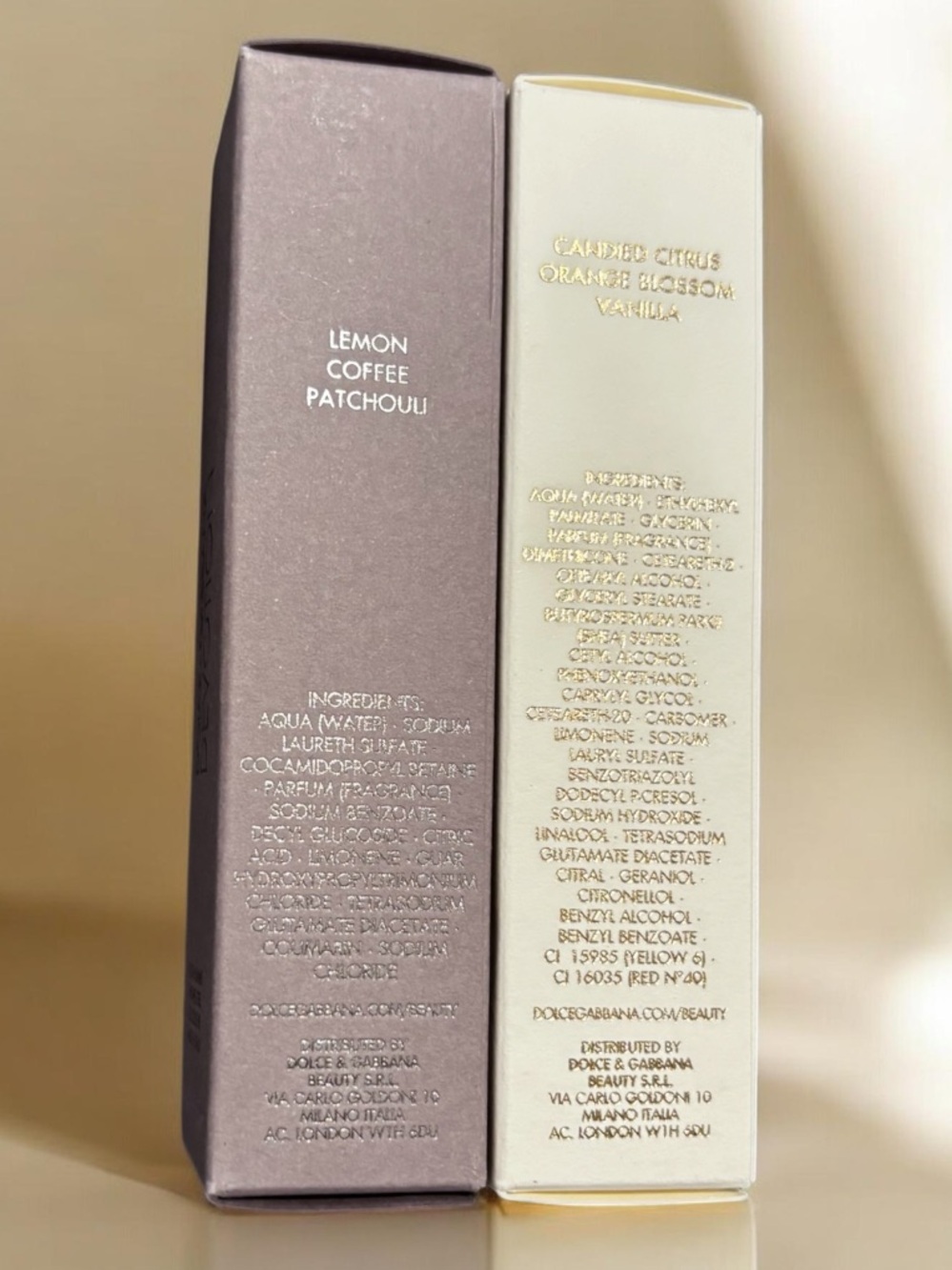 Dolce & Gabbana Devotion Gift Set - Shower Gel & Lotion 25 ml each - Picture 2 of 2